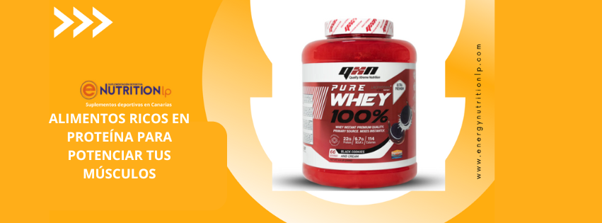 Alimentos ricos en proteína para potenciar tus músculos