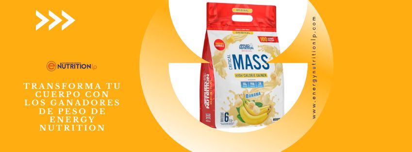 ¿Quieres Ganar Peso de Forma Saludable? ¡Descubre los Ganadores de Peso de Energy Nutrition!