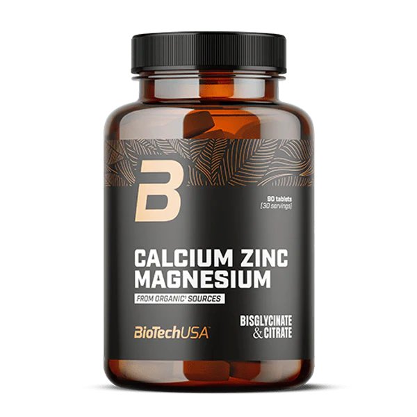 Calcium Zinc Magnesium from organic sources - 90 comprimidos