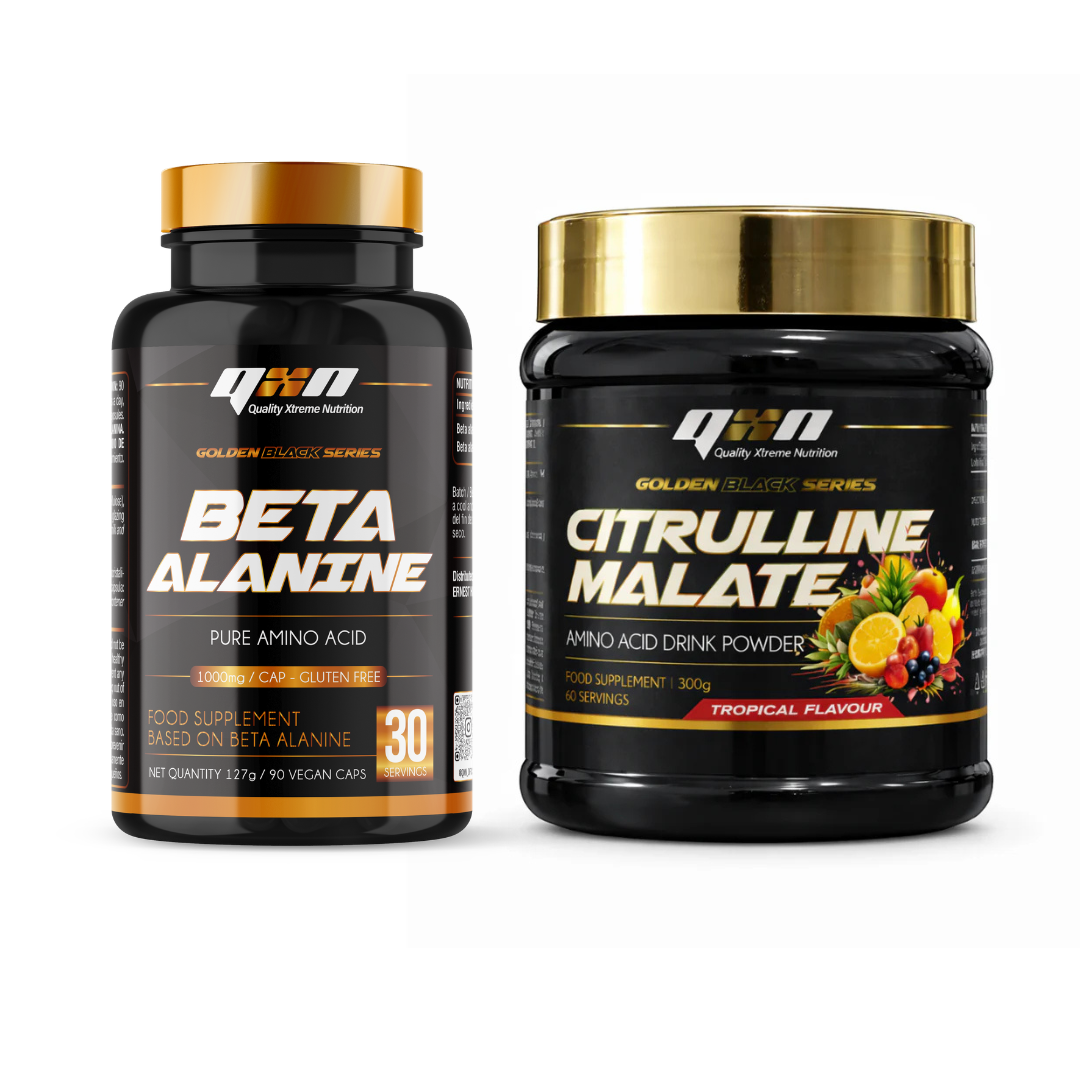 Pack Pump & Resistencia QXN | Citrulina 300 g + Beta Alanina 90 caps