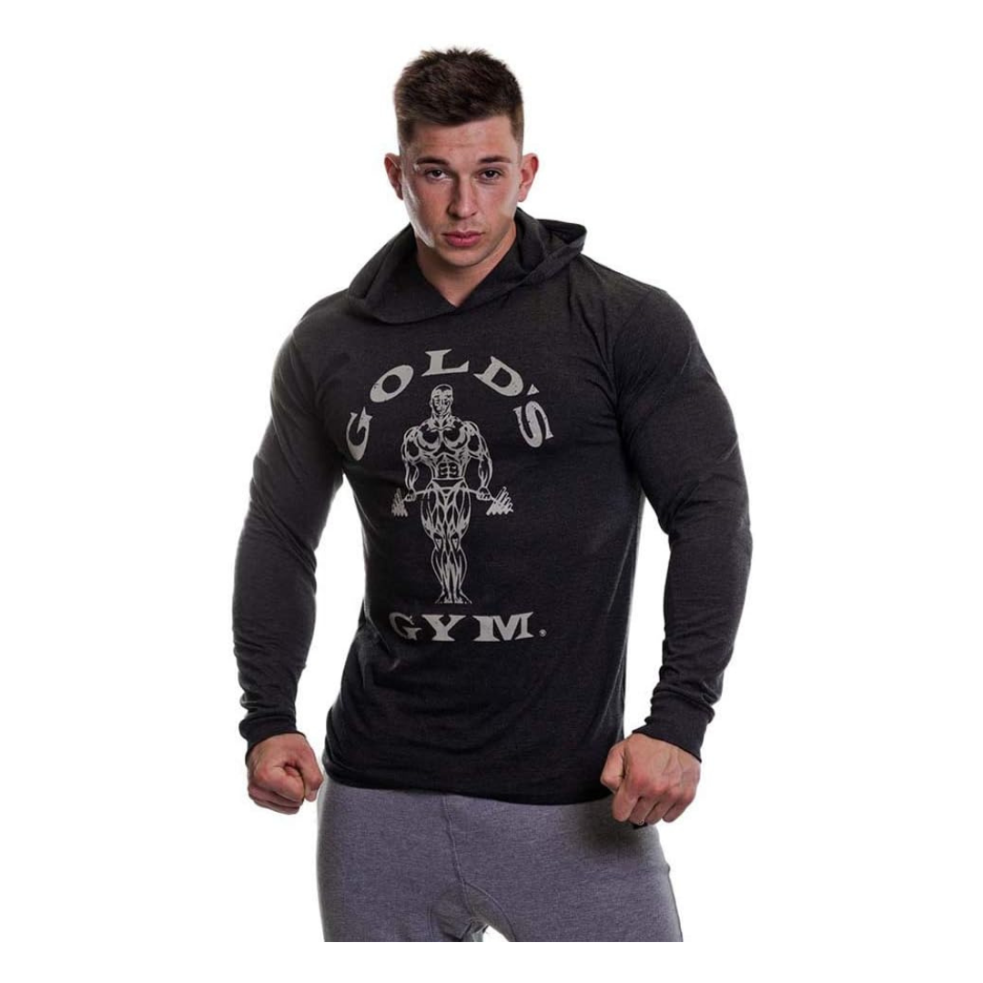 SUDADERA CAPUCHA DE MANGA LARGA GOLDS GYM