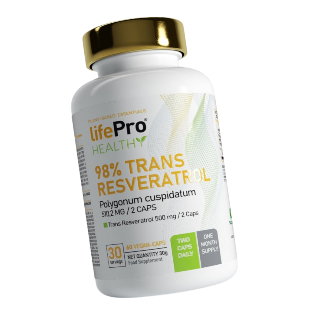 Life Pro Trans Resveratrol 98% 60 Caps