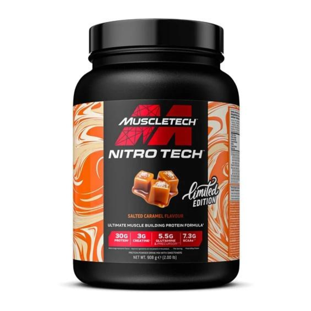 Nitro Tech Whey Protein 2Lb - Caramelo Salado