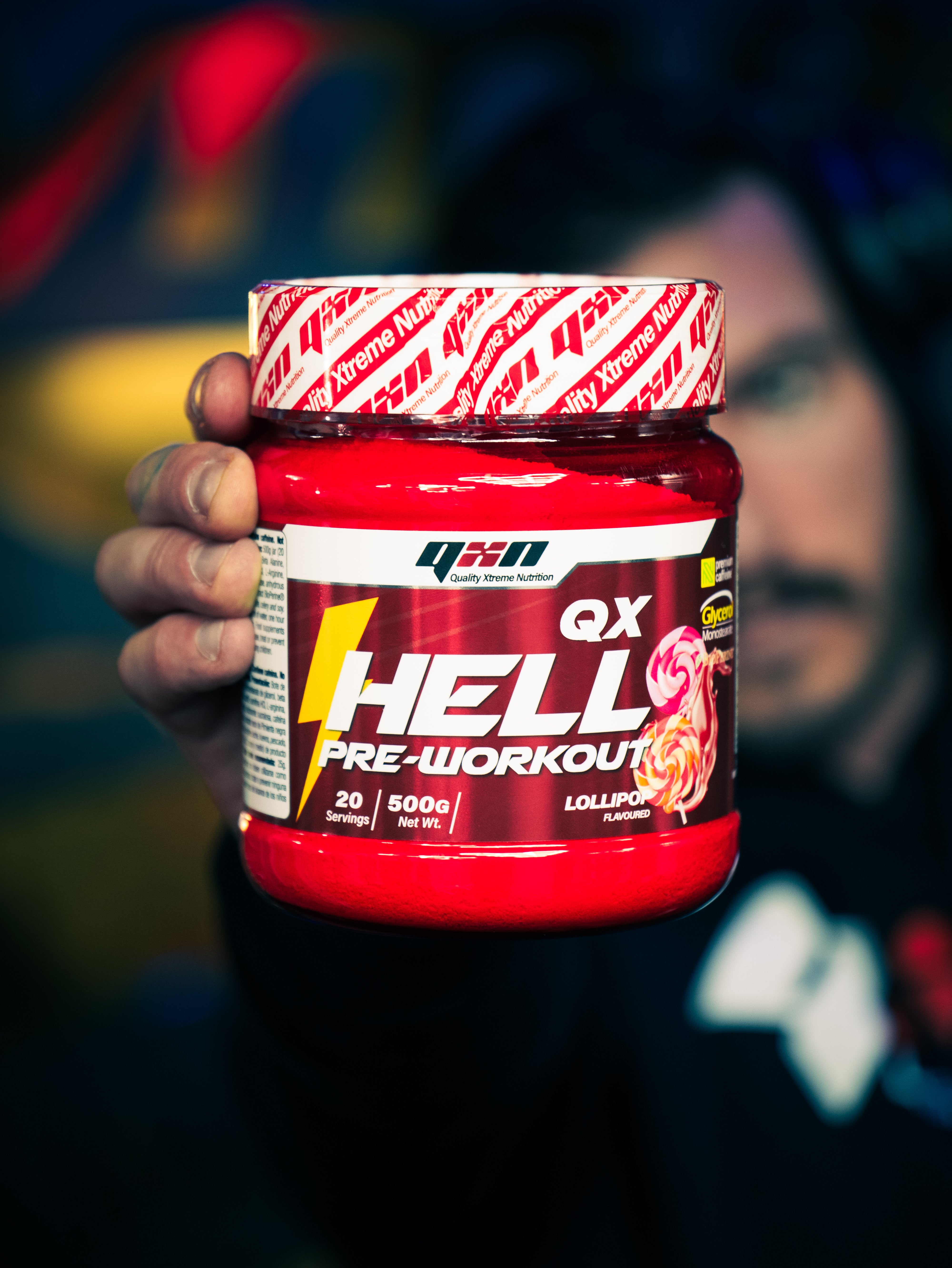 QXN HELL PRE-WORKOUT 500GR