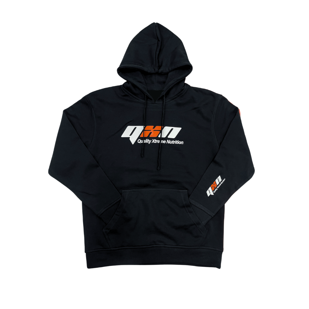 Sudadera con Capucha QXN Unisex Negra