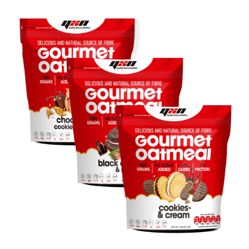 Pack 3 Harinas QXN Gourmet Oatmeal