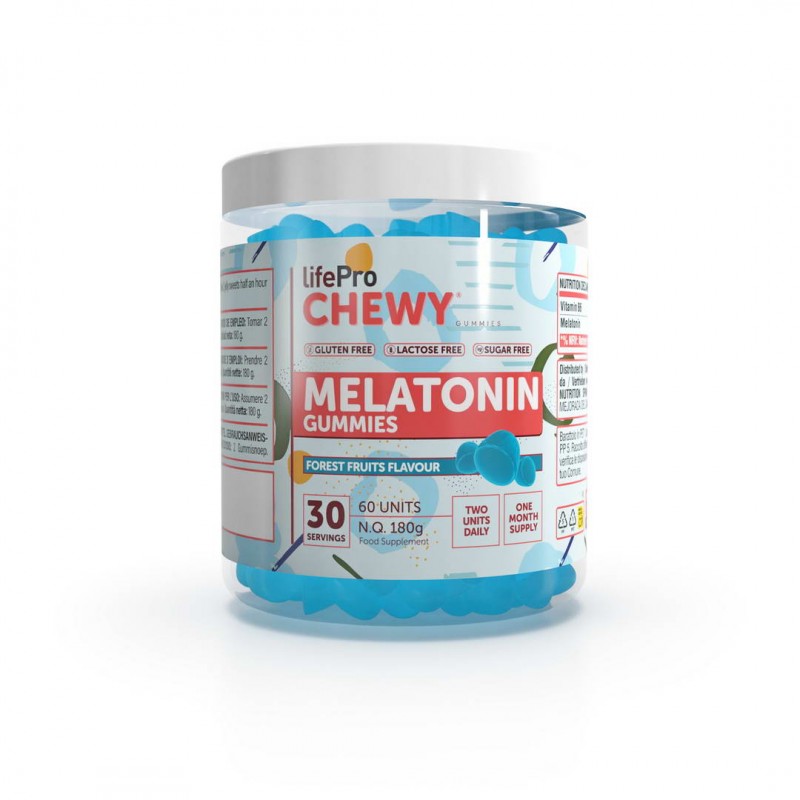 Life Pro Chewy Melatonin 60 Gummies