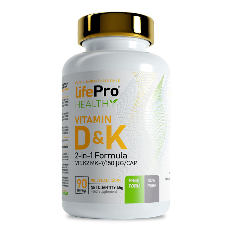 LIFE PRO VIT D&K MK7 90 VCAPS