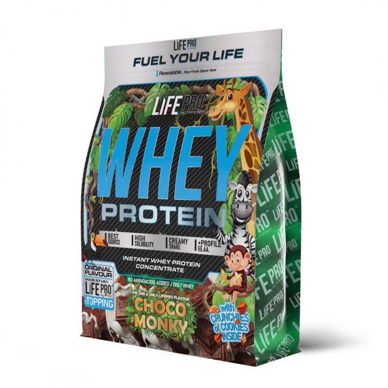 Life Pro Whey Choco Monky 2k Bag Edition