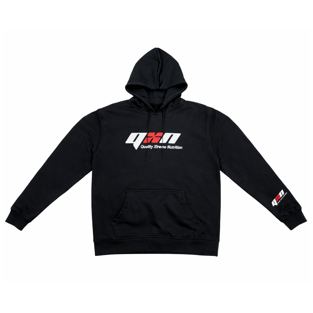 Sudadera con Capucha QXN Unisex Negra