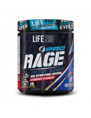 LIFE PRO CROSSFIT RAGE PRO 290 G CAFFEINE FREE