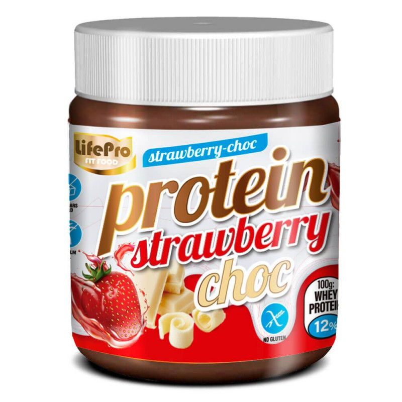 LIFE PRO PROTEIN CREAM STRAWBERRY CHOC 250G