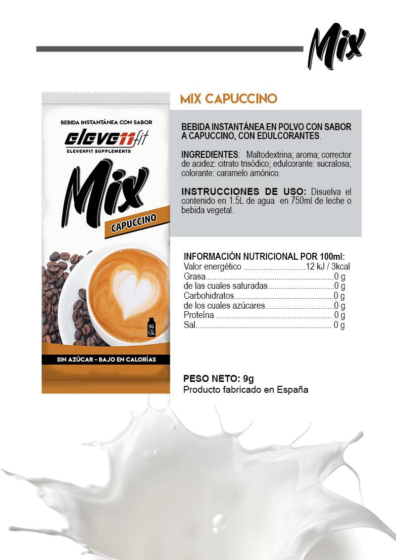 BEBIDAS INSTANTÁNEAS MIX