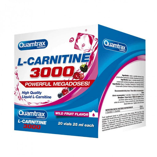 L-CARNITINE 3000 20 VIALS 25ML