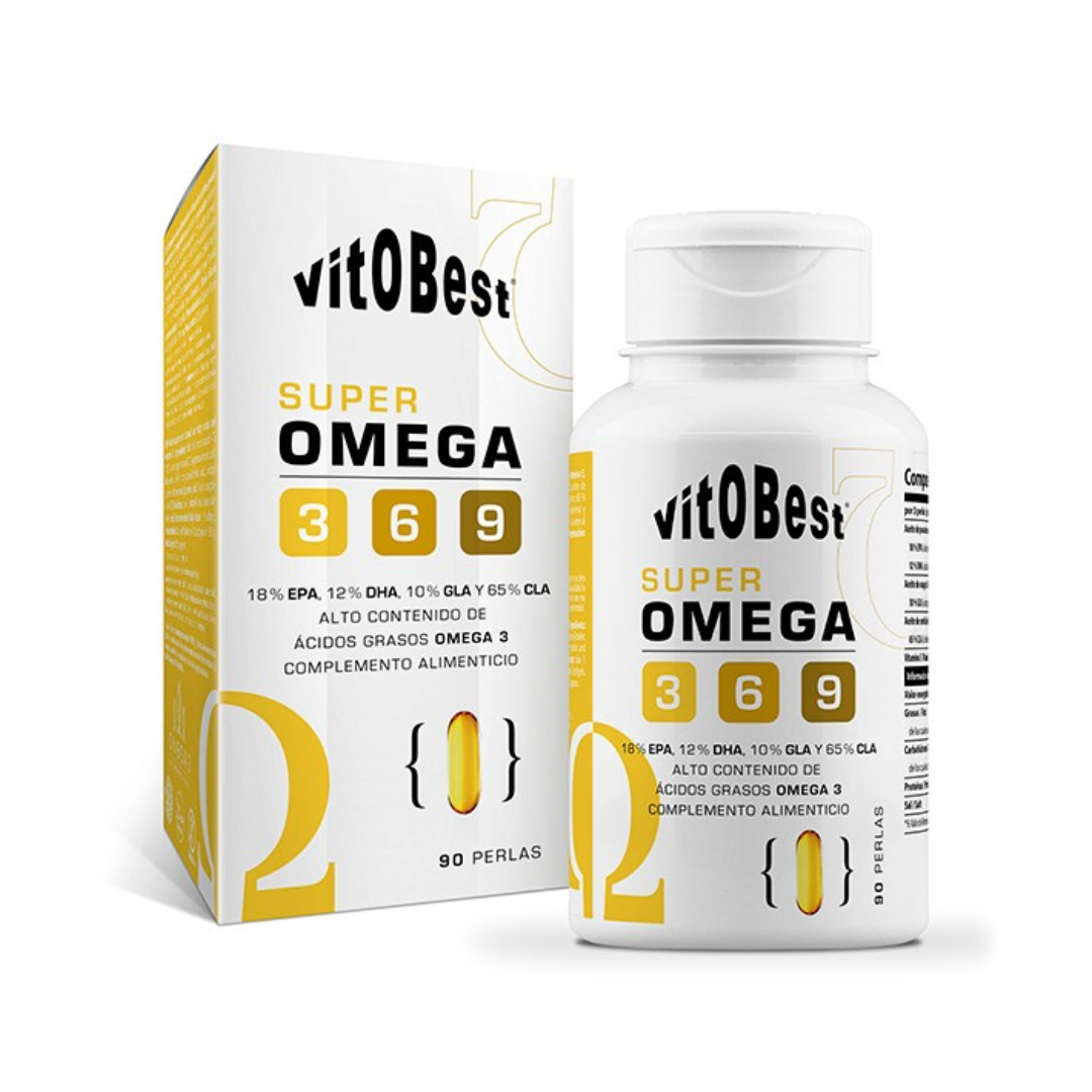 SUPER OMEGA 3-6-9  -  90 Perlas