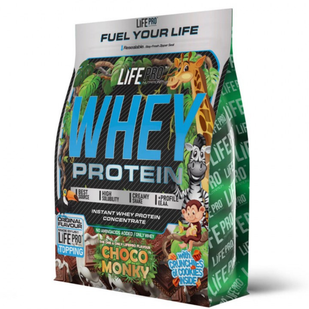 Life Pro Whey Choco Monky 2k Bag Edition