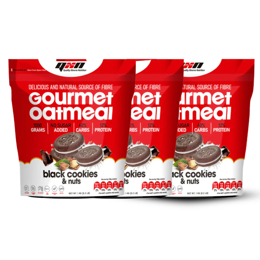 Pack 3 Harinas QXN Gourmet Oatmeal