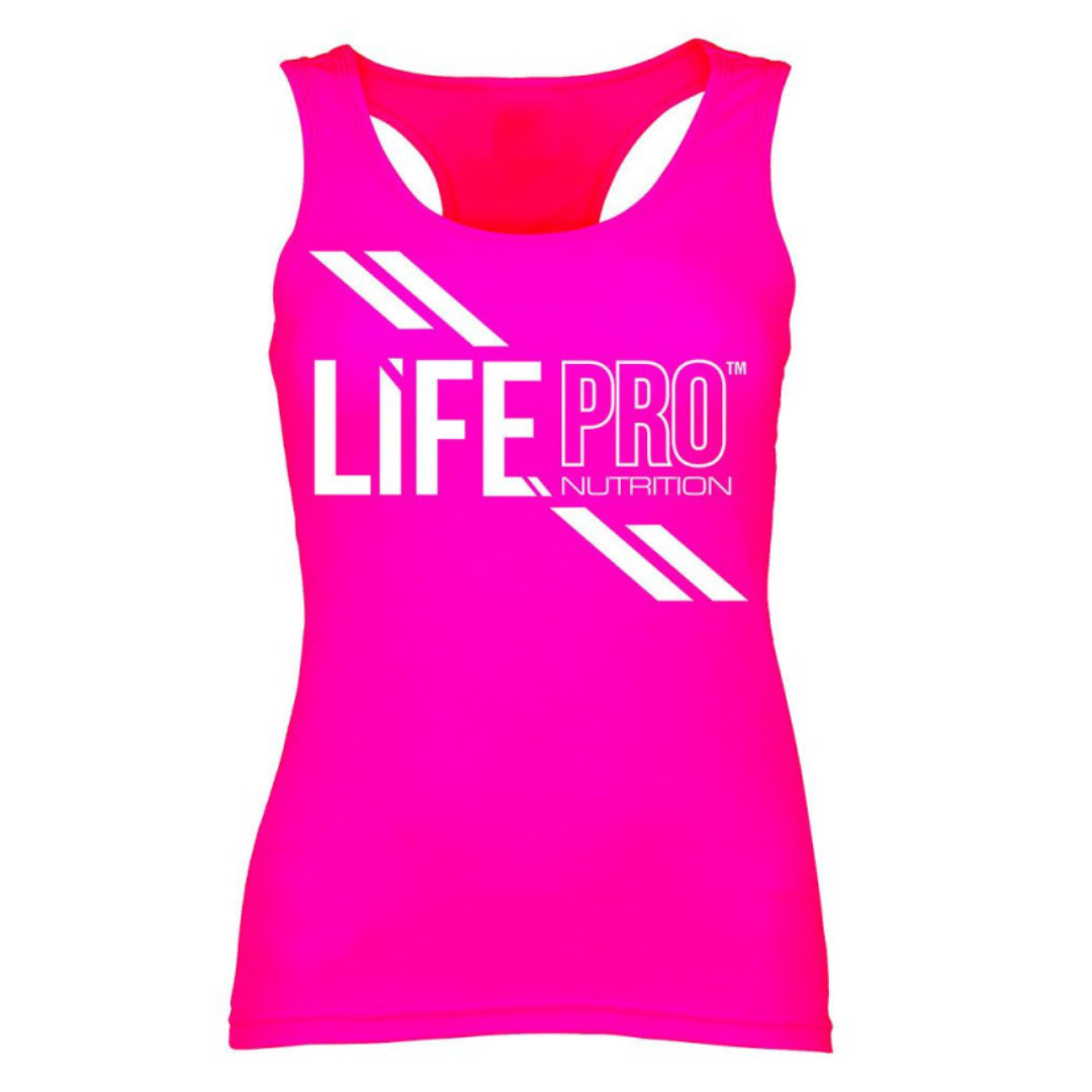 Camiseta Life Pro Tirantes Mujer Fucsia
