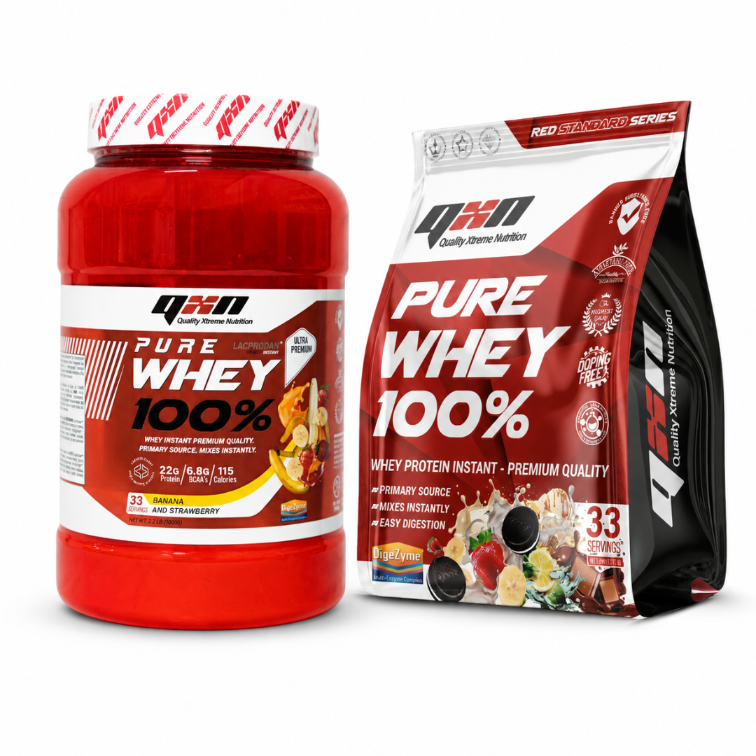 Pack Ahorro Whey QXN | 2 Proteínas Whey 1 kg