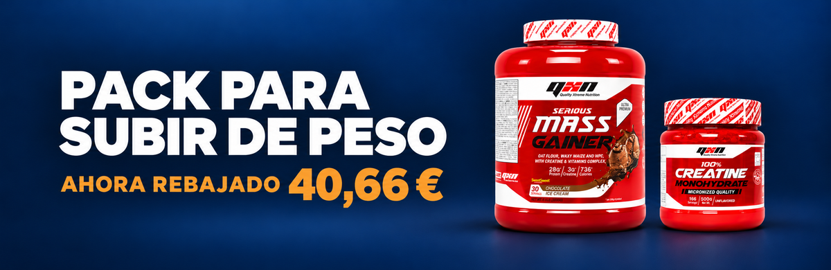 Pack para subir peso