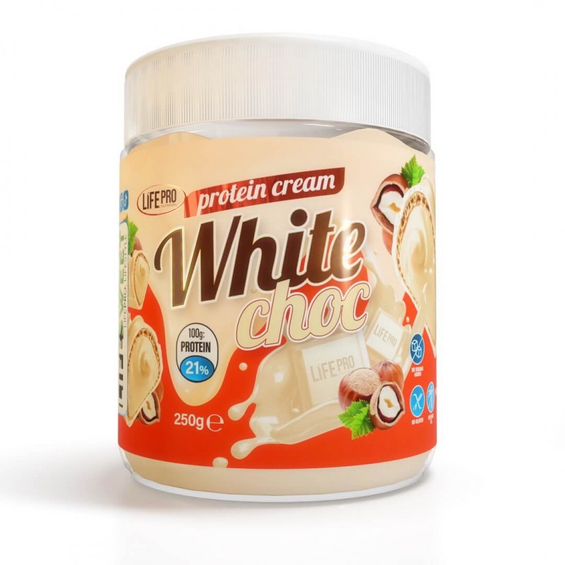 LIFE PRO PROTEIN CREAM WHITE CHOCOLATE 250G