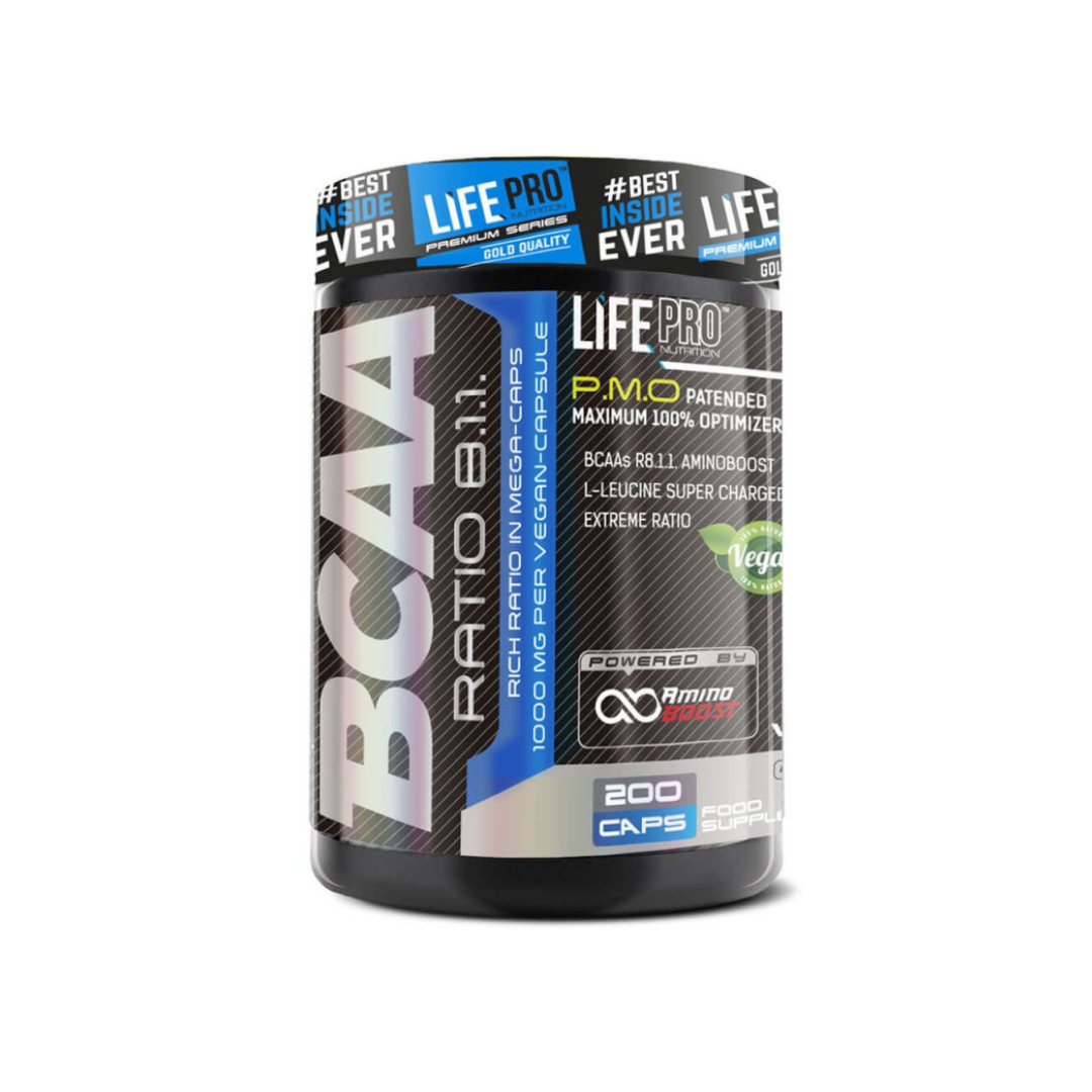 LIFE PRO BCAA PRO 8:1:1 1000MG AJINOMOTO 200 CAPS