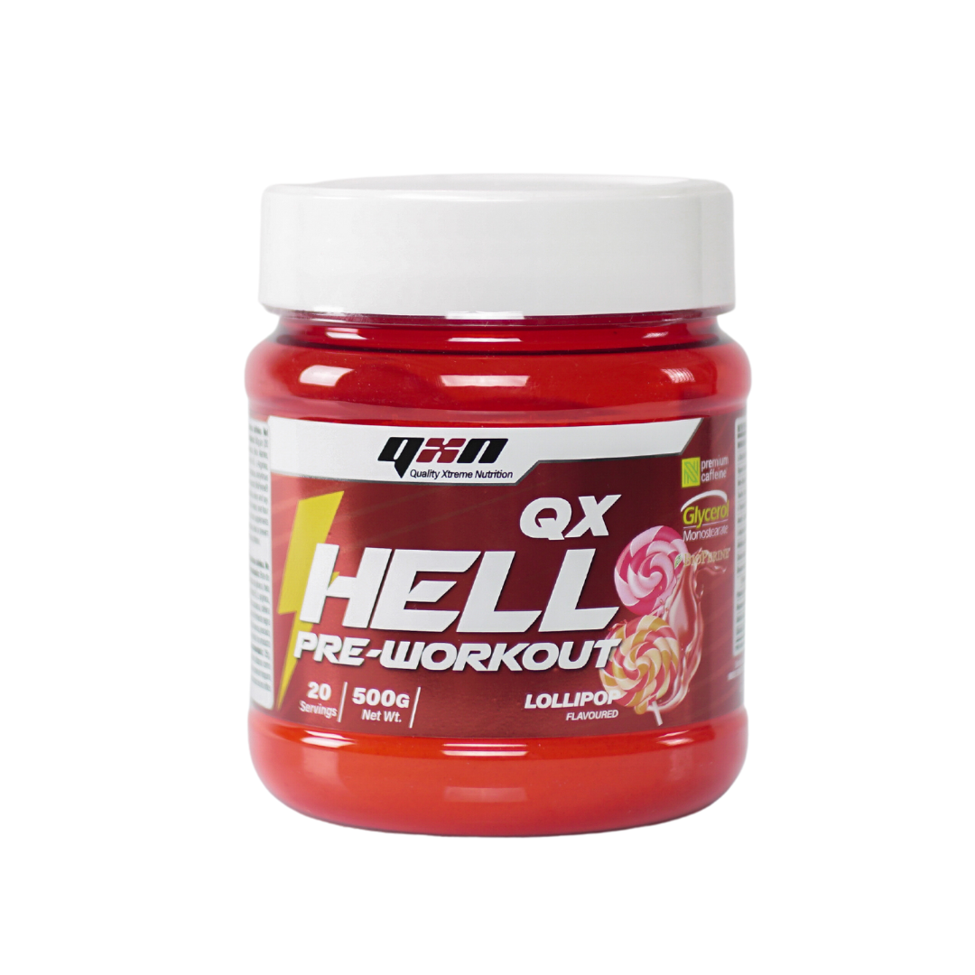 QXN HELL PRE-WORKOUT 500GR