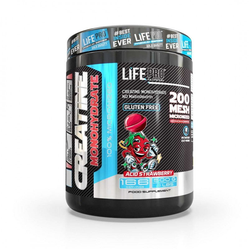Life Pro Creatine Monohydrate 200mesh 500g