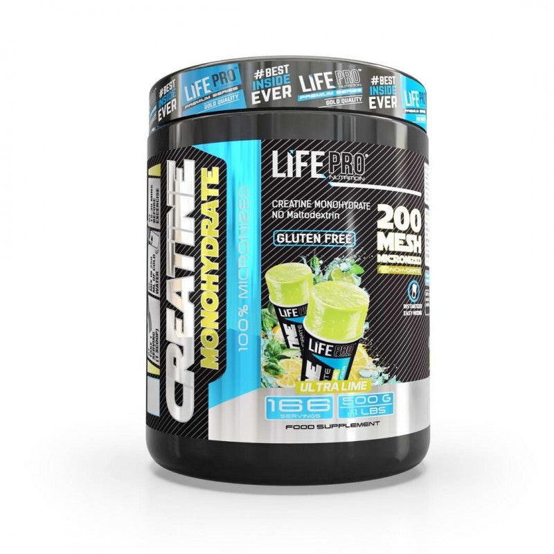 Life Pro Creatine Monohydrate 200mesh 500g