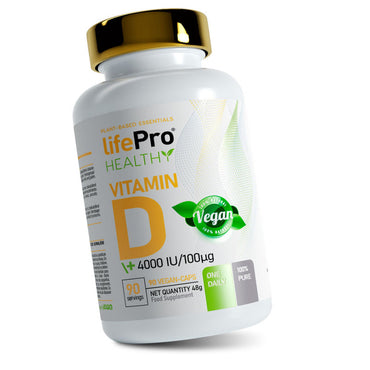 LIFE PRO VEGAN VITAMIN D 4000 UI 90 VEGANCAPS