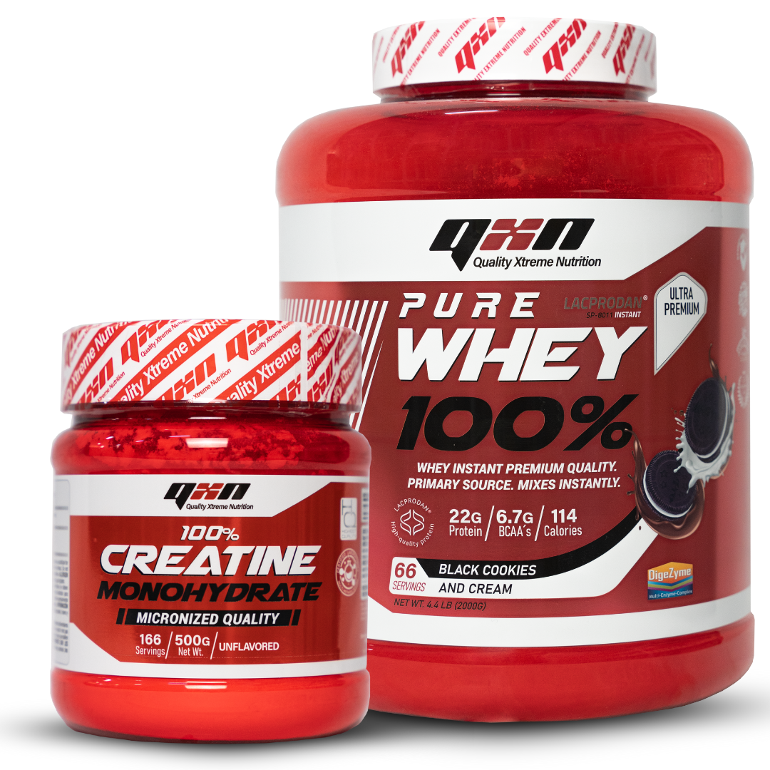 Pack Pure Whey 2k + Creatine Monohidrato 500gr QXN