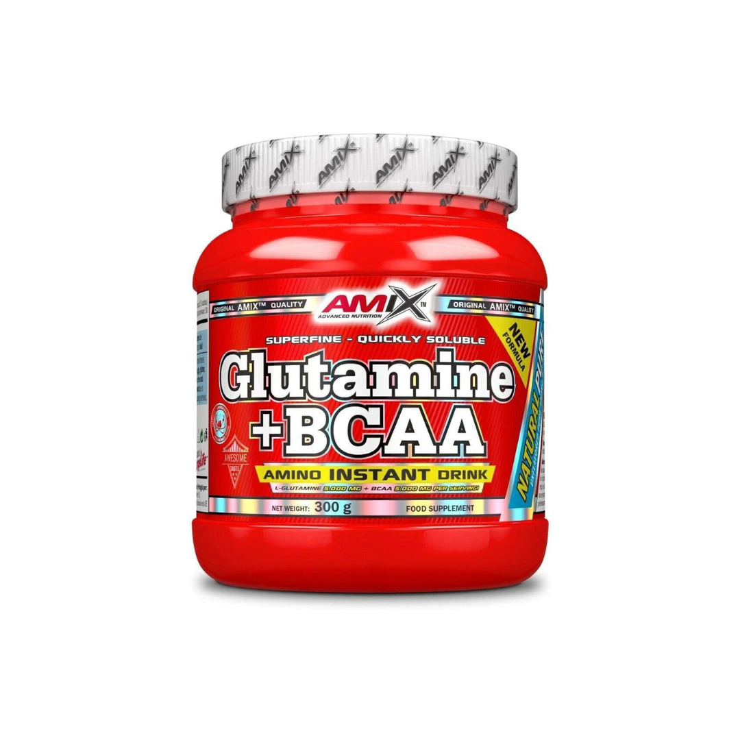GLUTAMINA + BCAA 500 GRS AMIX