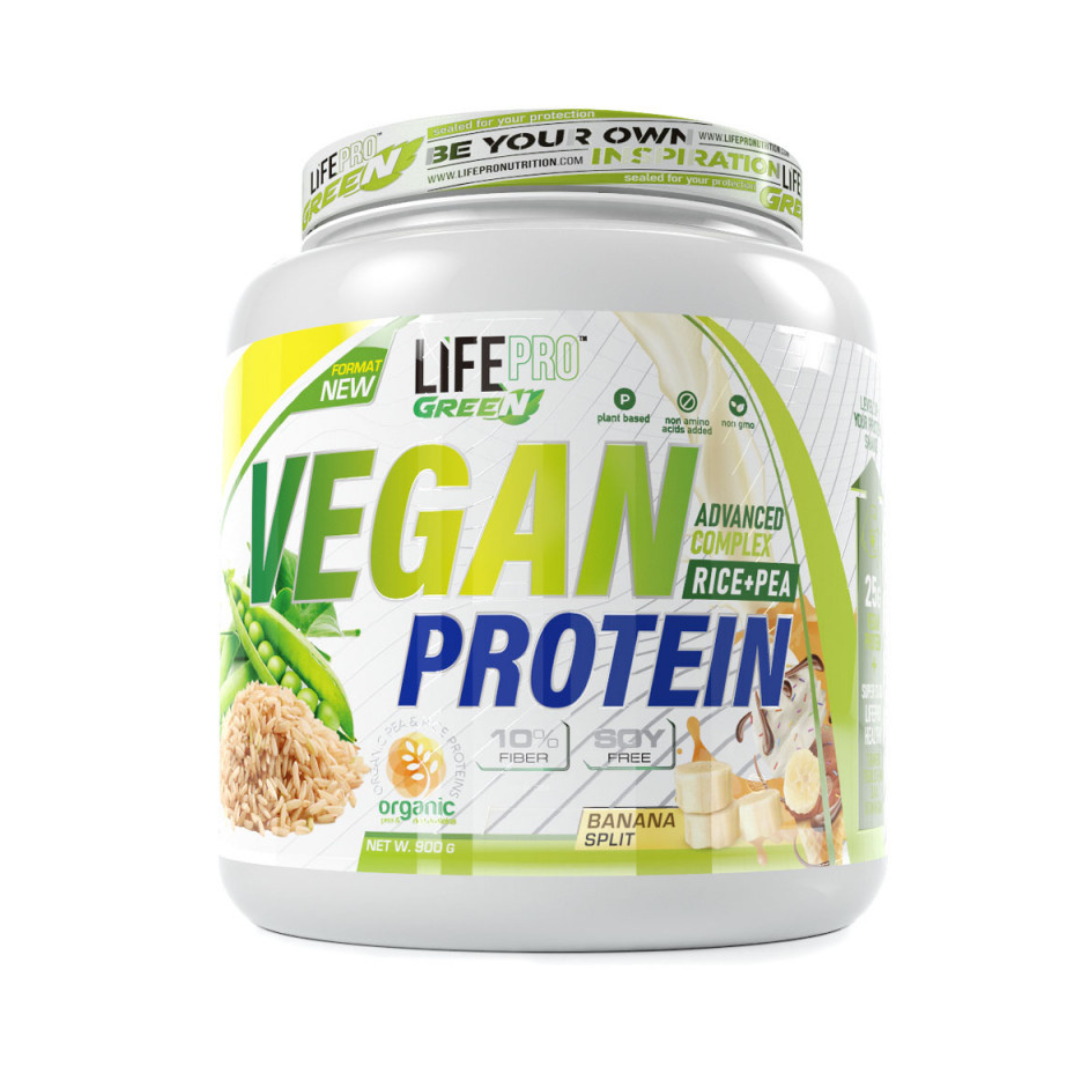 LIFE PRO VEGAN PROTEIN 900G ORGANIC PROTEIN