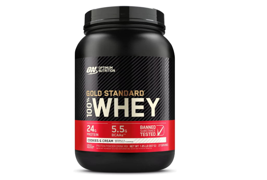 OPTIMUM  100% WHEY GOLD STANDARD 2 LBS